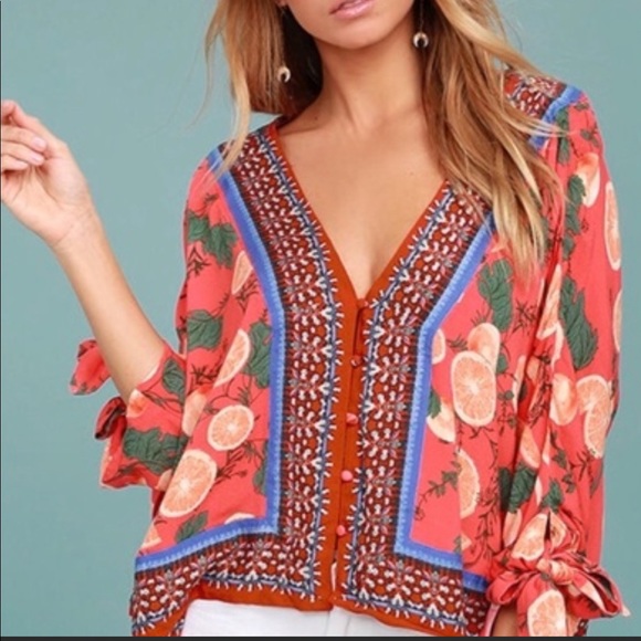 Free People Freshly Squeezed Top - Picture 2 of 2